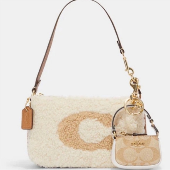 Coach Mini Nolita Bag Charm In Signature Chambray - Picture 5 of 5